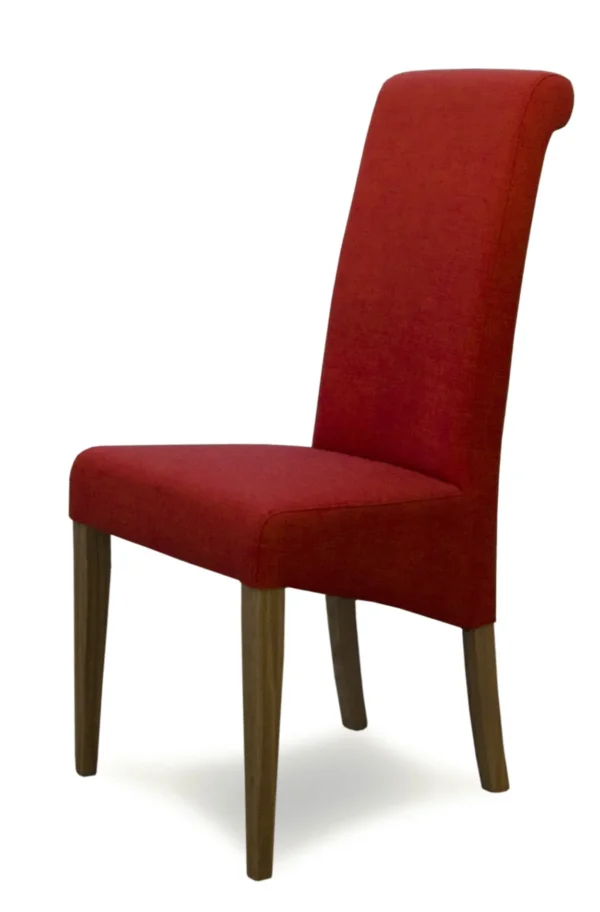 Italia Chilli Fabric Chair