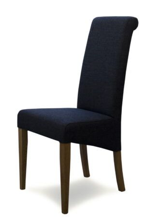 Italia Charcoal Fabric Chair