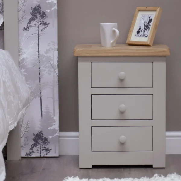 Diamond 3 Drw Bedside - Image 4