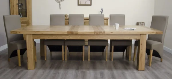 Deluxe Twin Leaf Extending Table 2400+(2x500) X 1100 - Image 8