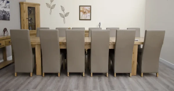 Deluxe Twin Leaf Extending Table 2400+(2x500) X 1100 - Image 6