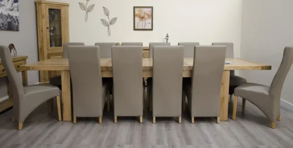 Deluxe Twin Leaf Extending Table 2400+(2x500) X 1100 - Image 5