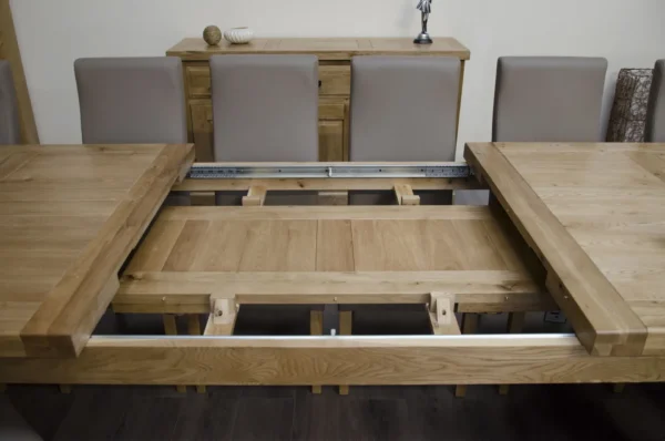 Deluxe Twin Leaf Extending Table 2400+(2x500) X 1100 - Image 12
