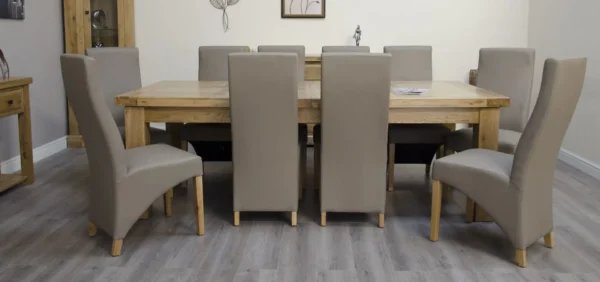 Deluxe Twin Leaf Extending Table 2400+(2x500) X 1100 - Image 3
