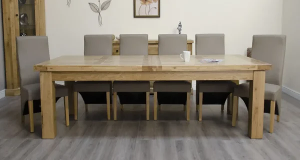 Deluxe Twin Leaf Extending Table 2400+(2x500) X 1100 - Image 2