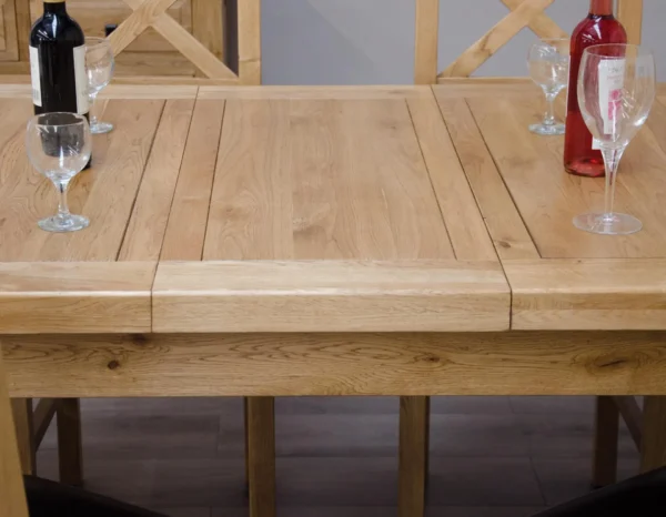 Deluxe Twin Leaf Extending Table 1500+(2x400) X 900 - Image 9