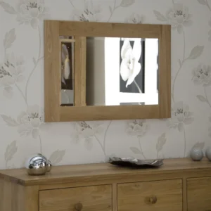Oak Wall Mirror 900 x 600