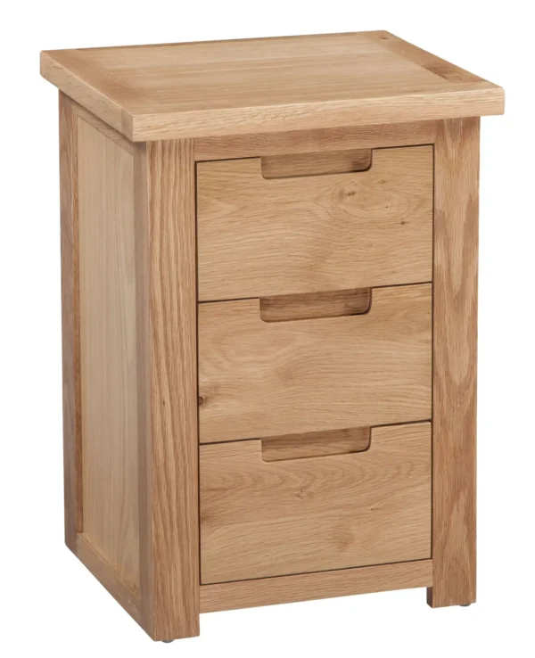 Moderna 3 Drawer Bedside