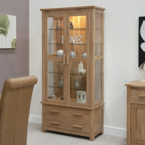 Opus Glass Display Cabinet - Image 8