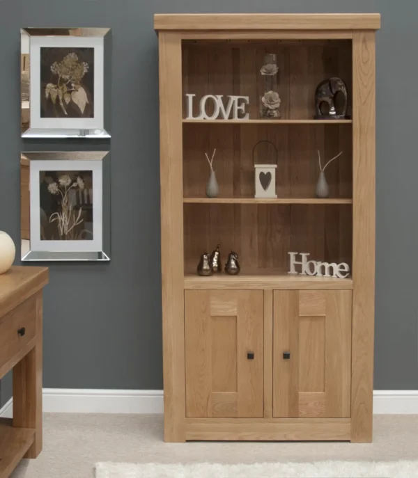 Bordeaux 2 door bookcase