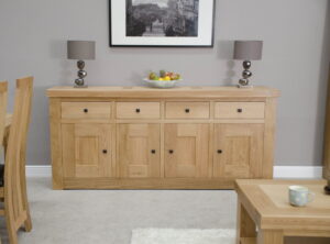 Bordeaux 4 door 4 drawer sideboard