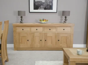Bordeaux 4 door 4 drawer sideboard