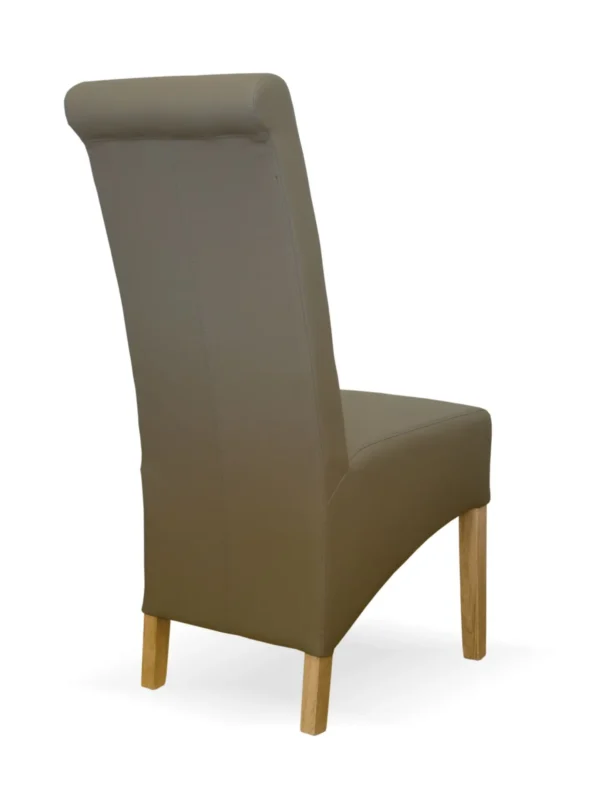 Richmond Mushroom Dining Chair - BONDED - Image 2