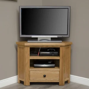 Rustic Corner TV Unit
