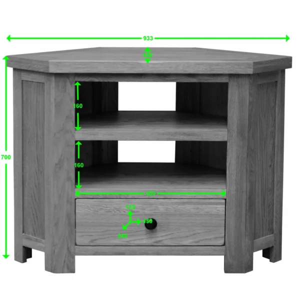 Rustic Corner TV Unit - Image 4