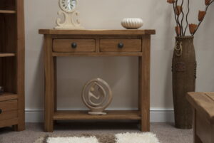 Rustic Oak Hall/Console Table
