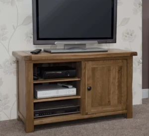 Rustic Oak TV Cabinet