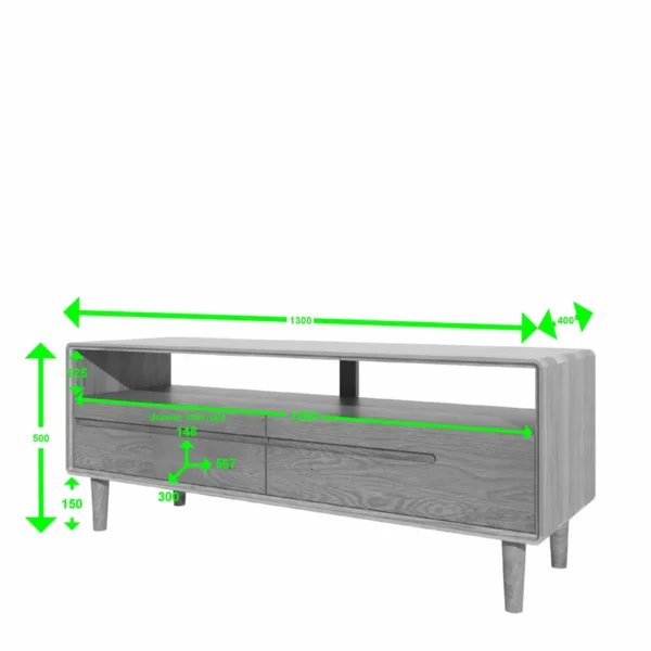 Scandic Medium TV Unit - Image 3