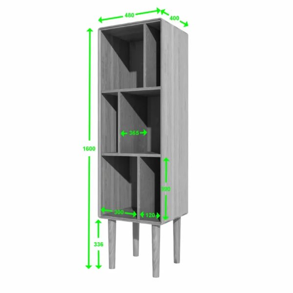 Scandic Narrow Cabinet - Image 2