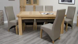 Twin Panel Large extending table