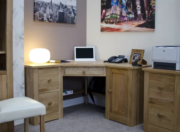 Torino Corner Computer Desk - Image 5