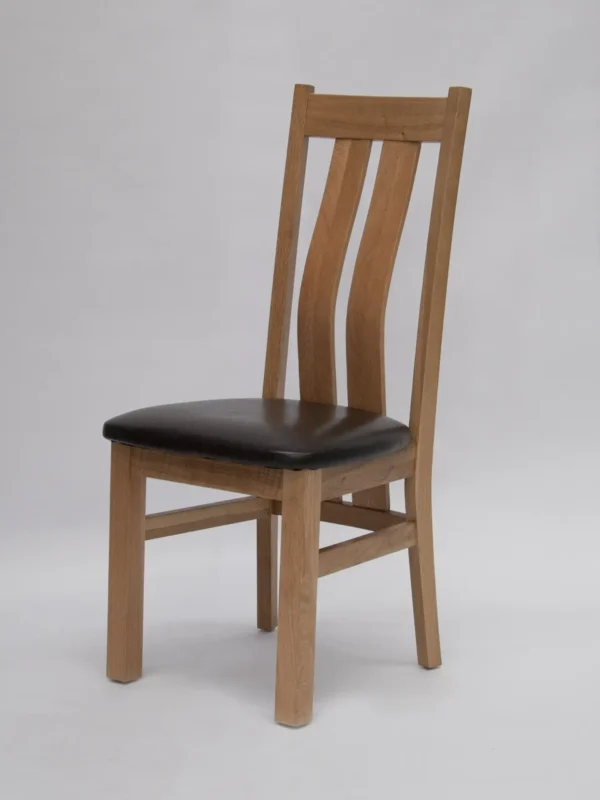 Vermont Maria Dining Chair with Brown seatpad
