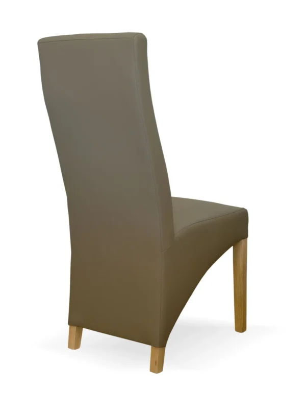 Wave Mushroom Dining Chair - BONDED - Image 2