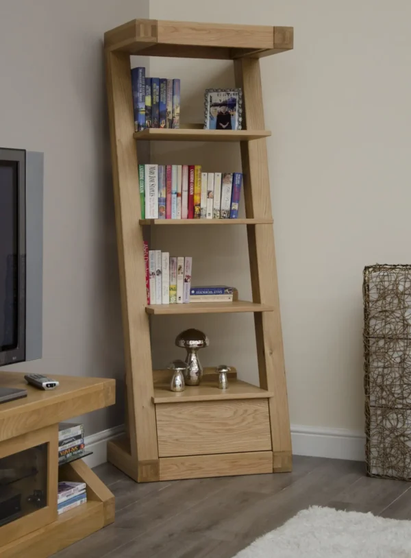 Z 1 Drawer Narrow Bookcase - Image 2