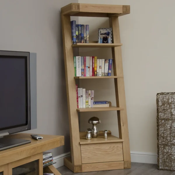 Z 1 Drawer Narrow Bookcase - Image 3