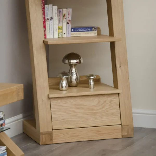 Z 1 Drawer Narrow Bookcase - Image 4