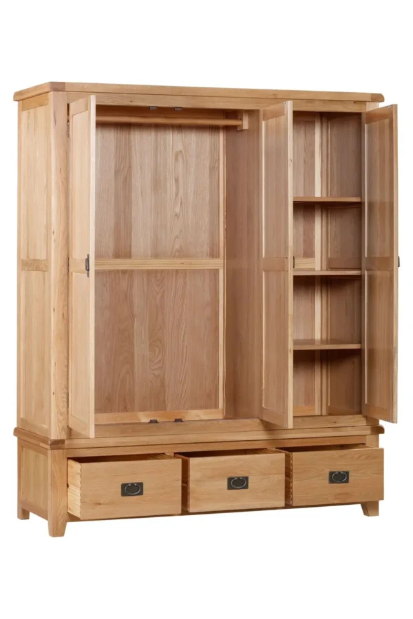 Minnesota 3 Door Wardrobe - Image 3