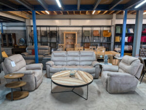 La-Z-Boy Staten Beige 3 Seater Sofa & 2 Power Recliner Armchairs