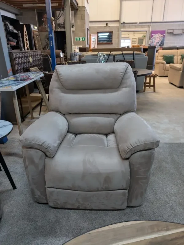 La-Z-Boy Staten Beige 3 Seater Sofa & 2 Power Recliner Armchairs - Image 3