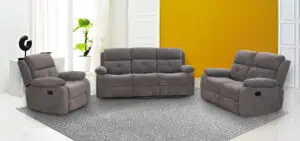The Cindy Grey Fabric Recliner Range ( PRE ORDER NOW )