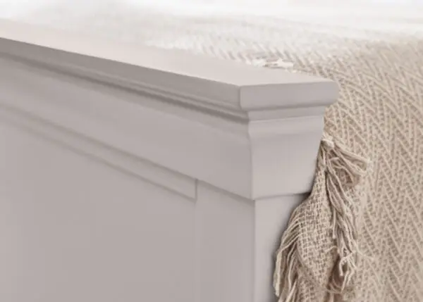 Clermont 135Cm Double Bed - Light Grey - Image 6