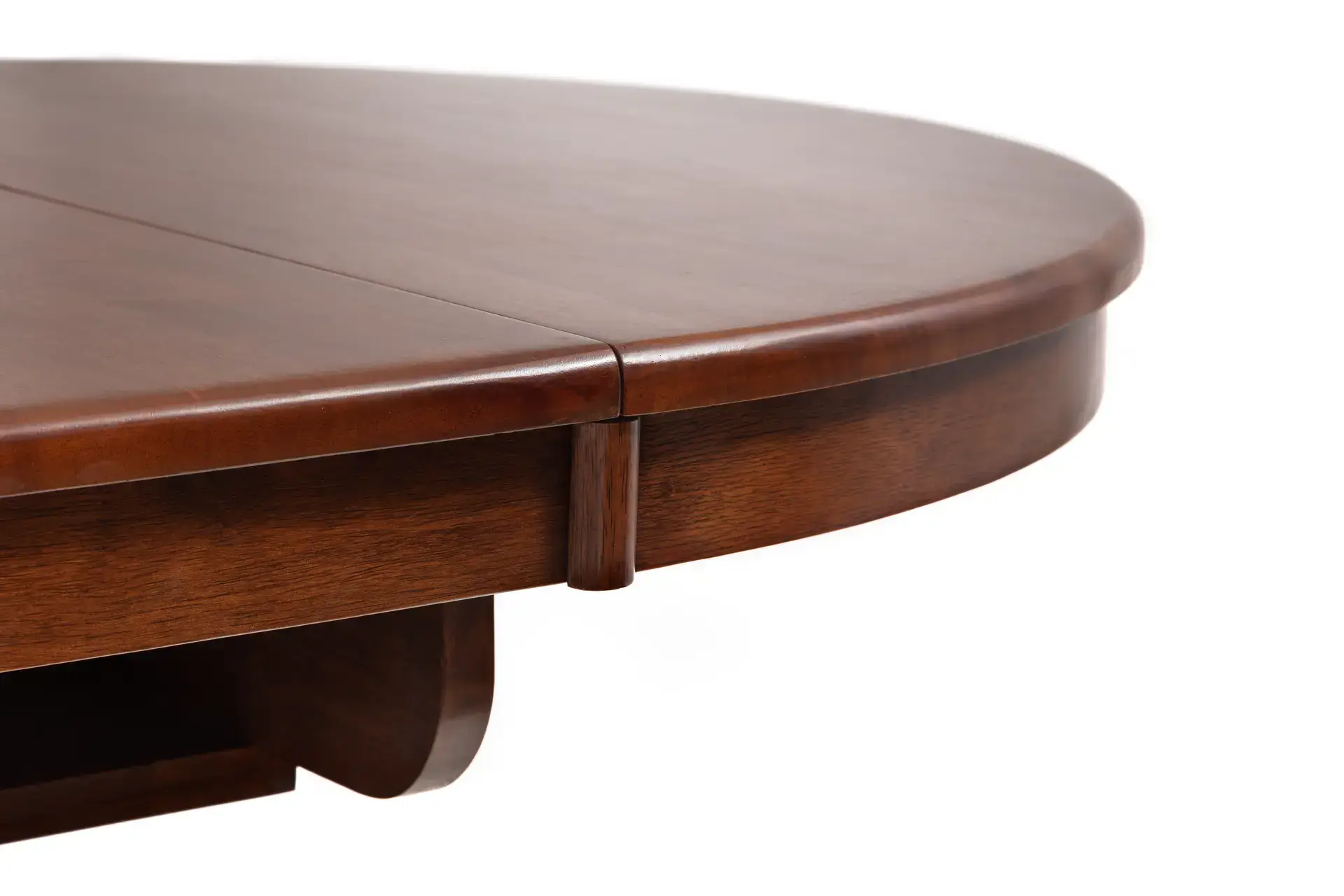 Canterbury Round To Oval Extending Table - Mahogany - Image 4