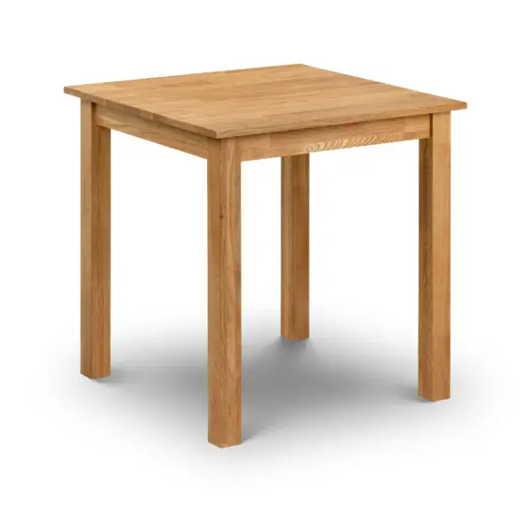 Coxmoor 75cm Square Dining Table - Oak - Image 2