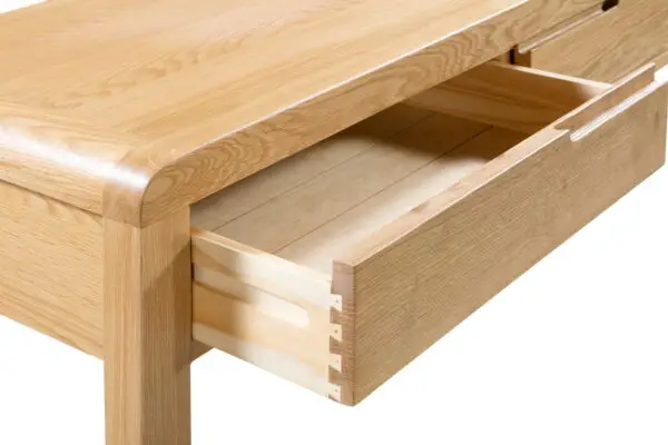 Curve 2 Drawer Dressing Table & Stool - Image 8