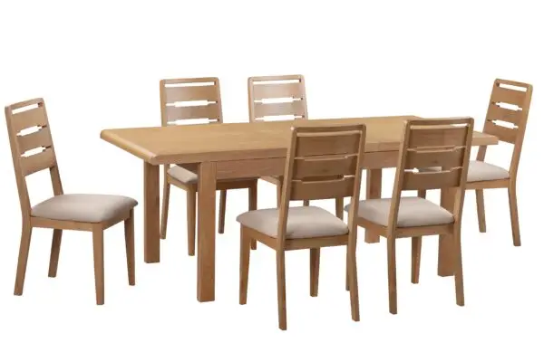 Set Of 2 Curve Dining Chairs - Image 4