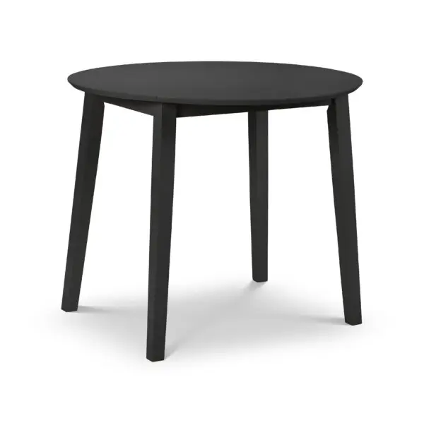 Coast Black Dropleaf Table and 2 Black Coast Chairs - Image 3