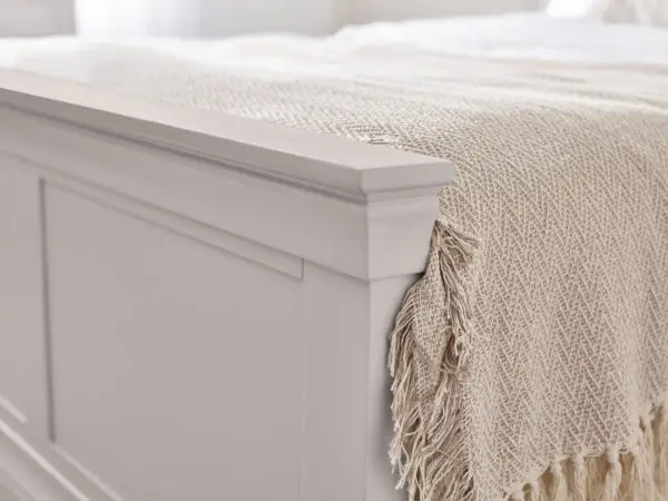 Clermont 135Cm Double Bed - Light Grey - Image 11