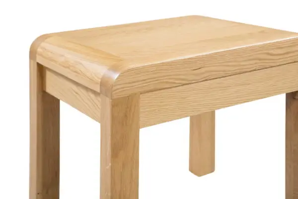 Curve 2 Drawer Dressing Table & Stool - Image 9