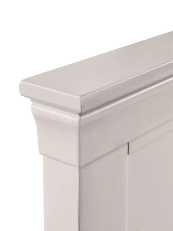 Clermont 135Cm Double Bed - Light Grey - Image 12