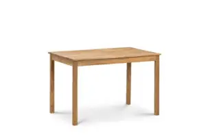 Coxmoor Oak Rectangular Table and 4 Hastings Chairs