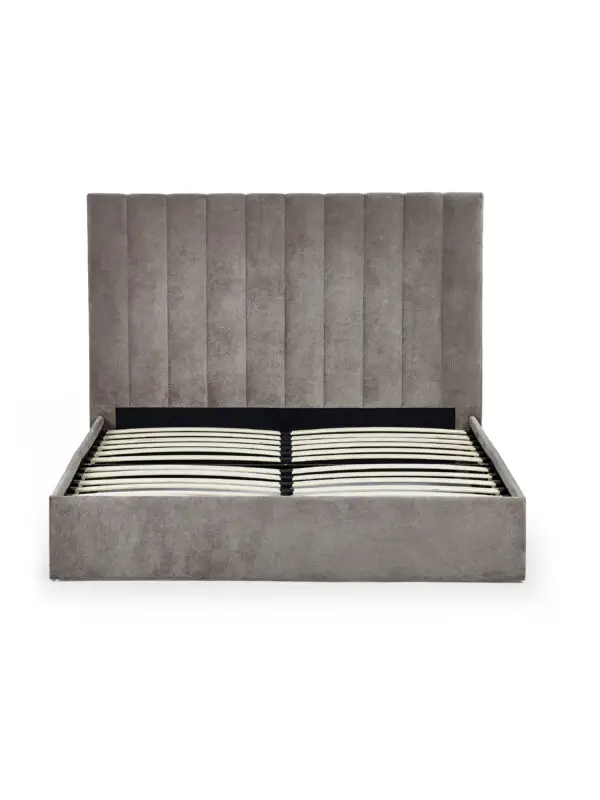 Eloise 135cm Double Bed - Grey - Image 5