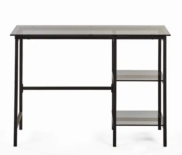 Chicago Desk Smoked Glass - Image 3