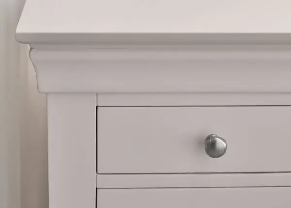 Clermont Dressing Table - Light Grey - Image 9