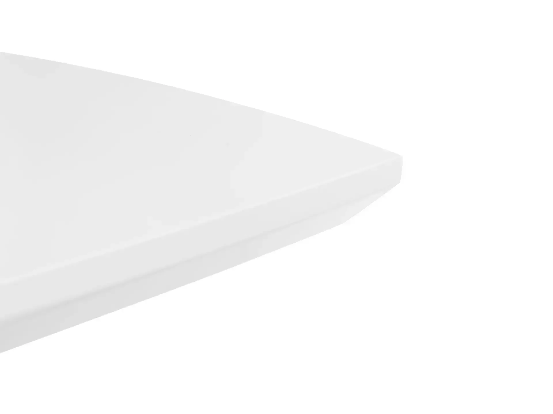 Como High Gloss Extending Table - White - Image 7