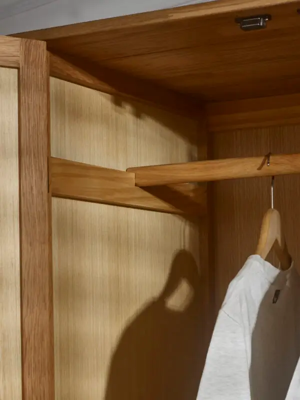 Coxmoor Wardrobe - Oak - Image 10