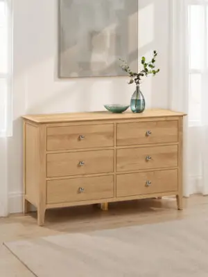Cotswold 6 Drawer Wide Chest